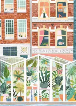 Puzzle Mercado de flores de Amsterdã