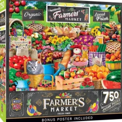 Puzzle Mercado do Agricultor - Achados frescos