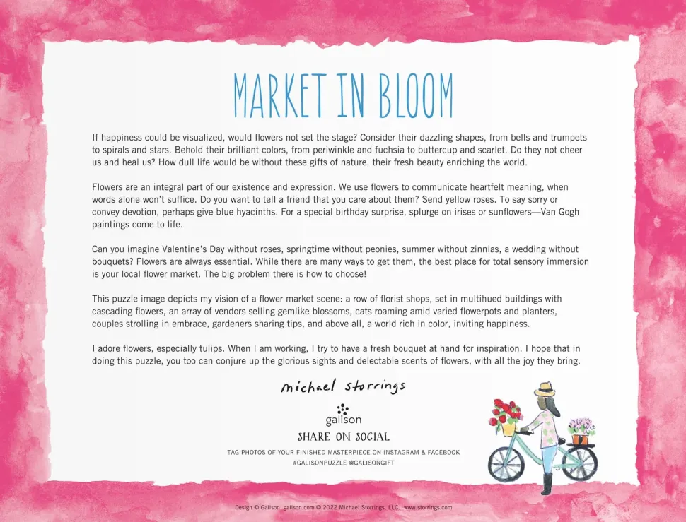 Puzzle Mercado em Bloom