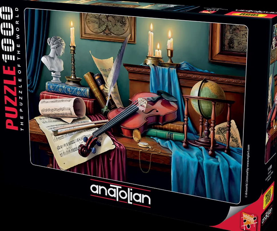 Puzzle Mesa de música para violino