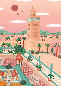 Puzzle Mesquita Koutoubia, Marrocos