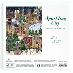 Puzzle Metal cintilante da cidade