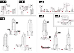 Puzzle Metal 3D Empire State Building