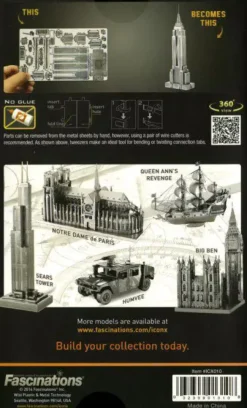 Puzzle Metal 3D Empire State Building