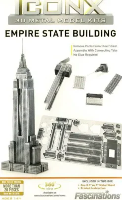Puzzle Metal 3D Empire State Building