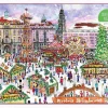 Puzzle Michael Storrings: Mercado de Natal