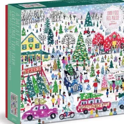 Puzzle Michael Storrings: Fazenda de Árvores de Natal