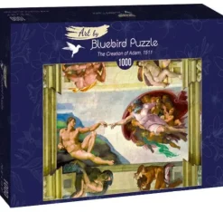 Puzzle Michelangelo Buonarroti: A Criação de Adão, 1511