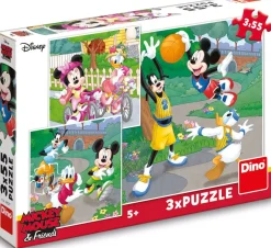 Puzzle MICKEY E MINNIE sporters 3x55