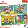Puzzle Mickey: entre os amigos