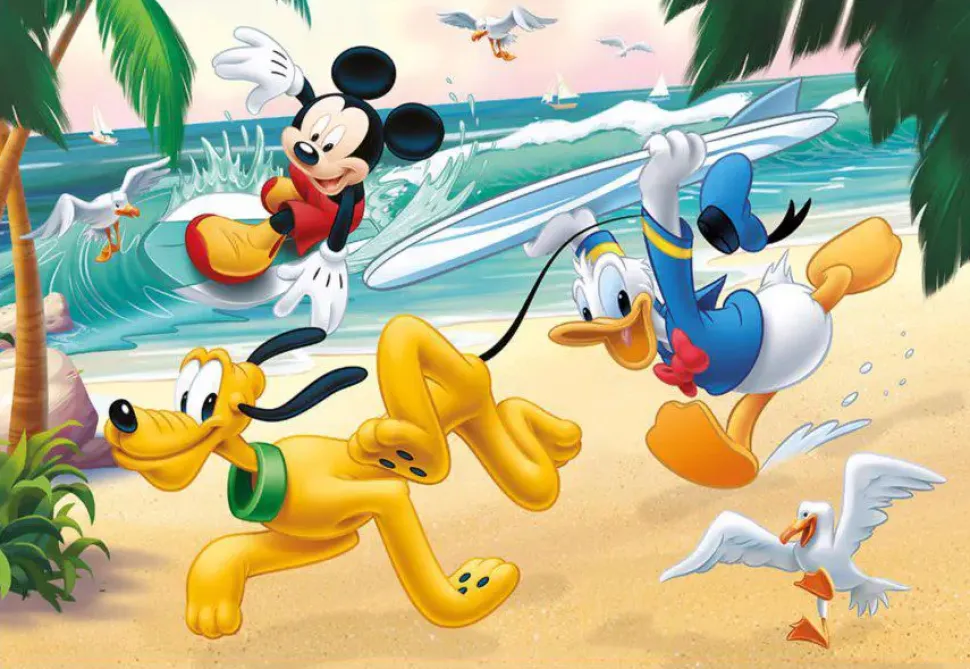 Puzzle Mickey esportes 2x77