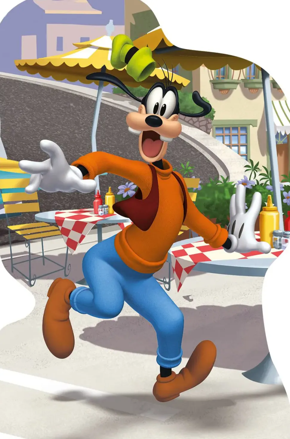 Puzzle MICKEY NA CIDADE 4x54