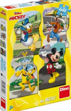 Puzzle MICKEY NA CIDADE 4x54