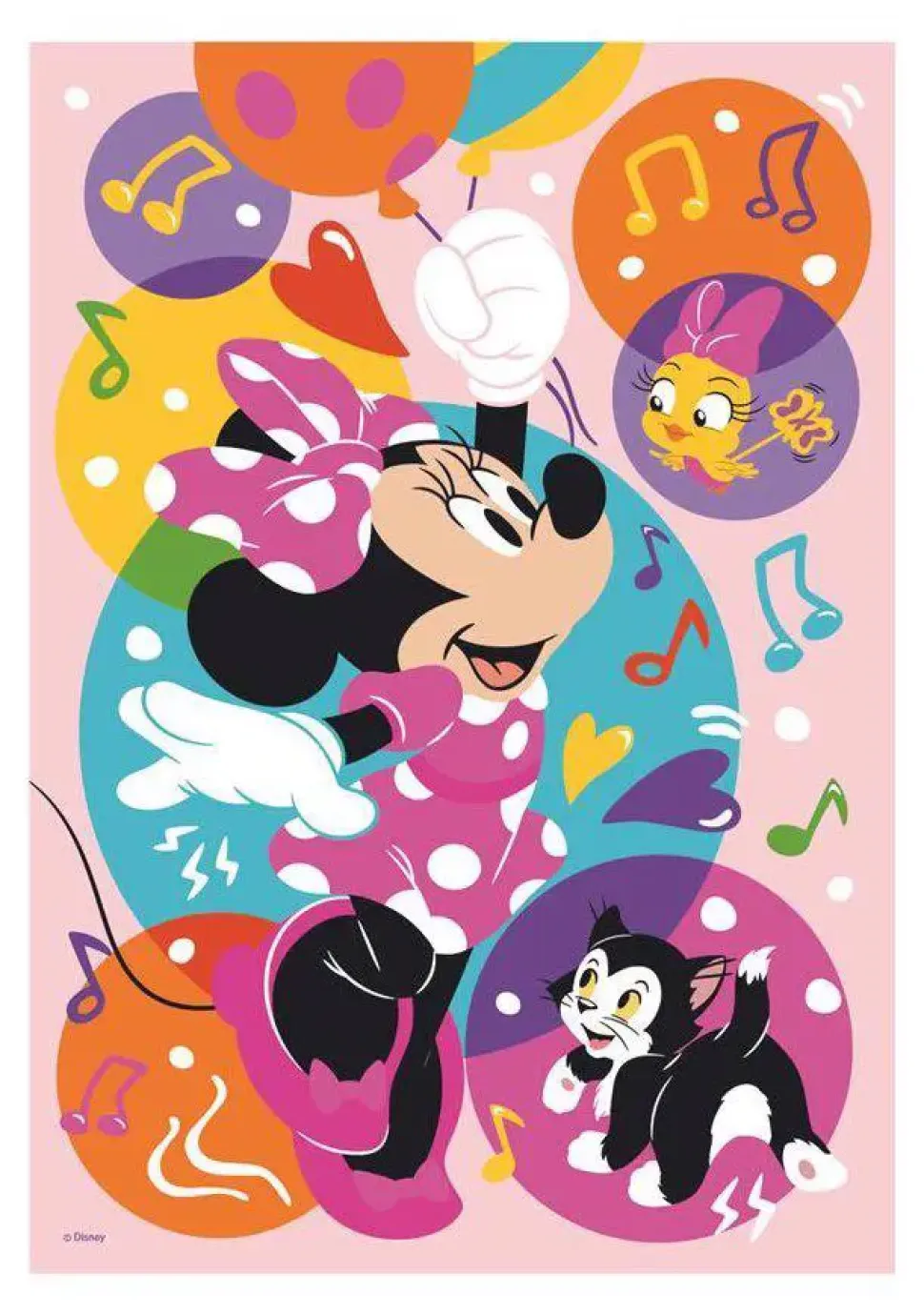 Puzzle Minnie 100 XL neon
