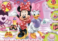 Puzzle Minnie glitter 100 peças