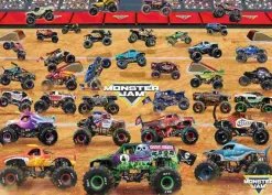 Puzzle Monster Jam: Alinhamento de caminhões