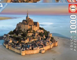 Puzzle Mont Saint Michel visto do ar