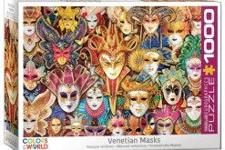 Puzzle Máscaras de carnaval de Veneza