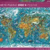 Puzzle Mundo em miniatura 2000 peças