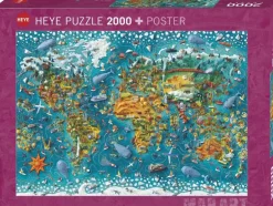 Puzzle Mundo em miniatura 2000 peças