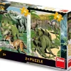 Puzzle Mundo Jurássico 2v1