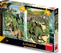Puzzle Mundo Jurássico 2v1