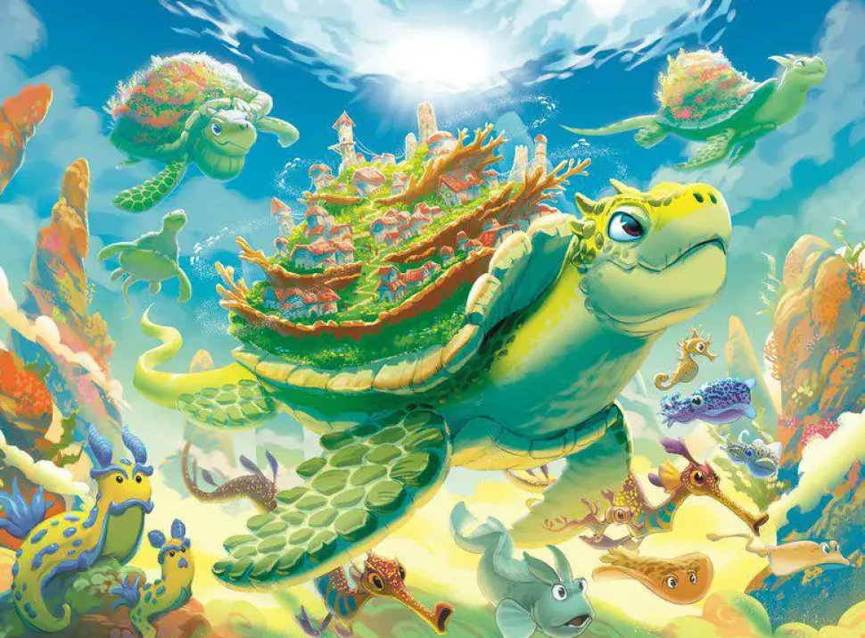 Puzzle Mundo subaquático mágico