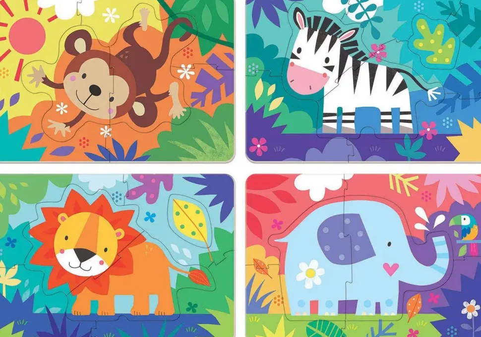 Puzzle My Jungle Animals Progressive
