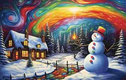 Puzzle Natal colorido