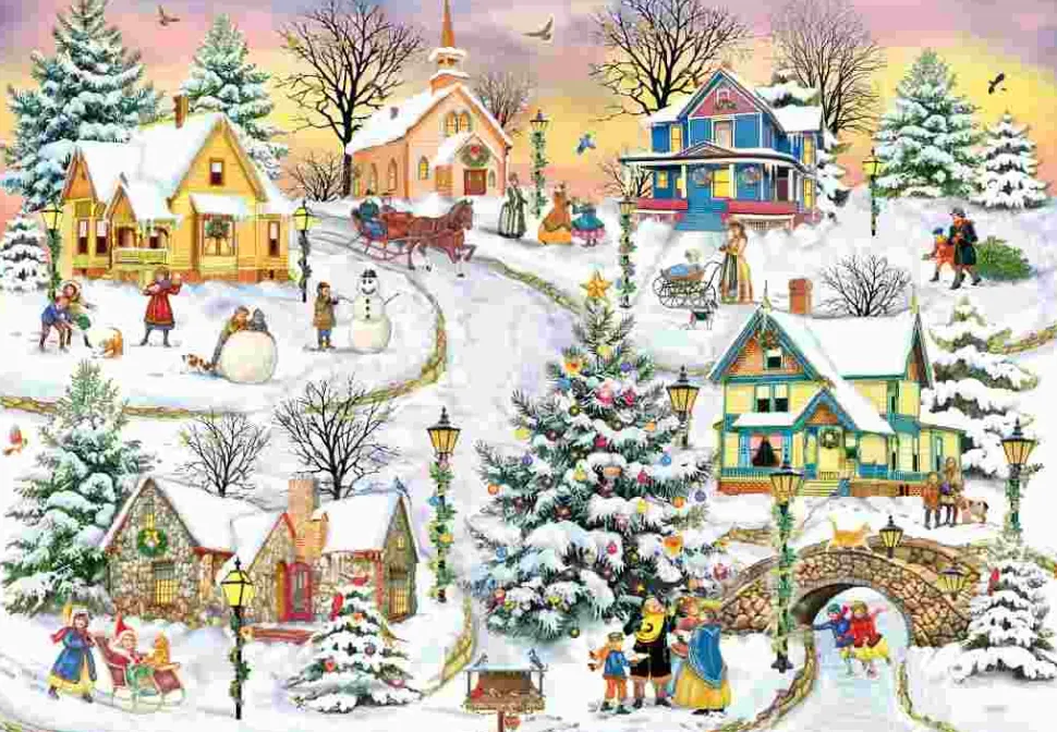 Puzzle Natal na nossa cidade