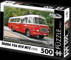 Puzzle ÔNIBUS n. 6 艩koda 706 RTO MTZ (1970)