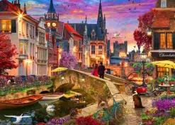 Puzzle Noite no Canal