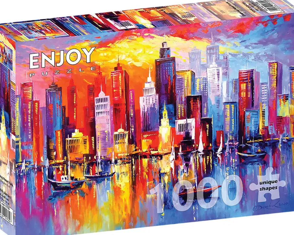 Puzzle Noite Nova York 1000 aproveite