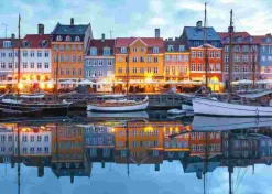Puzzle Nyhavn by Nightfall - Copenhagen