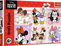 Puzzle O dia colorido da Minnie e da Margarida