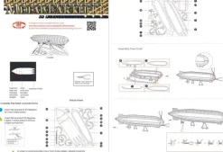 Puzzle O dirigível Graf Zeppelin 3D