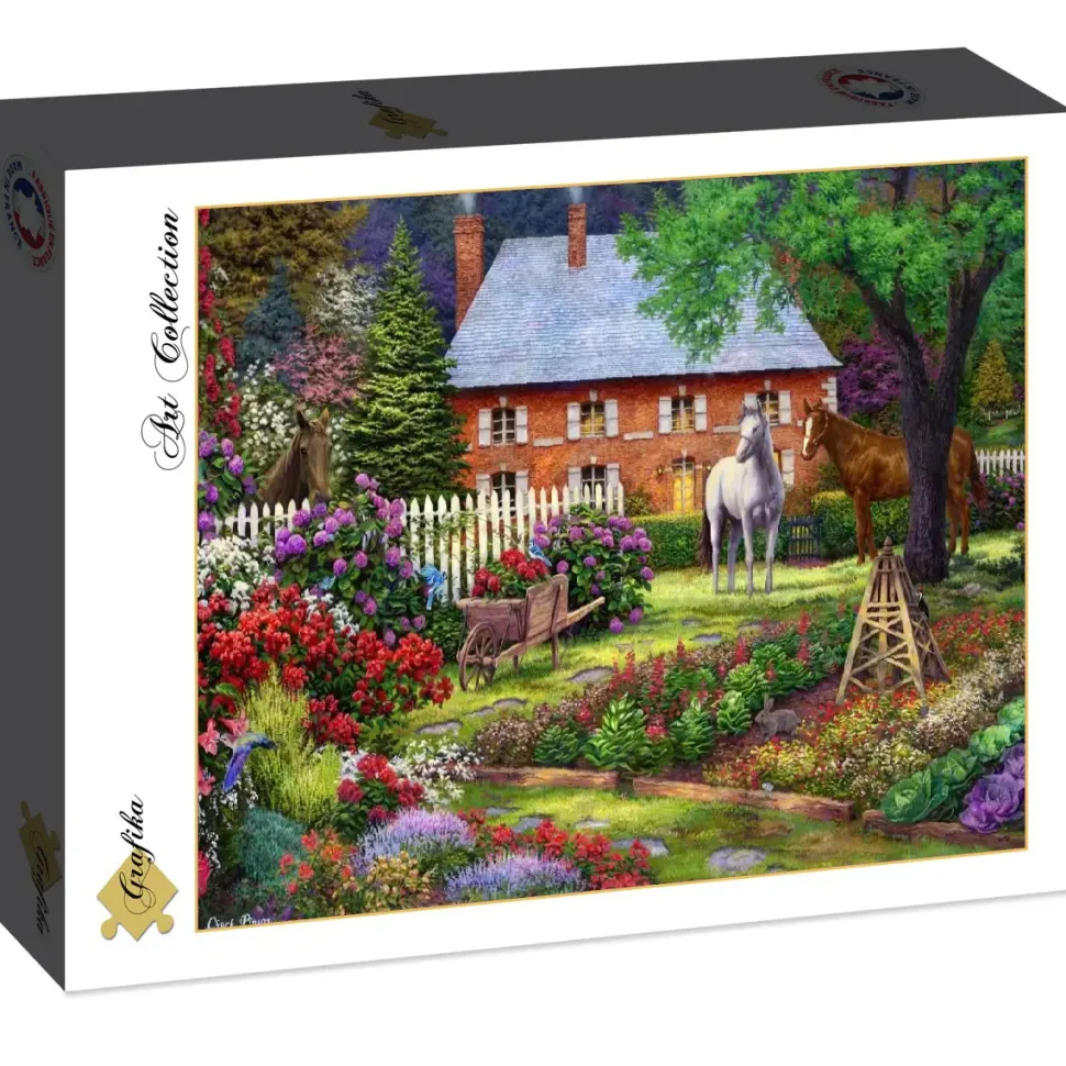 Puzzle O doce jardim