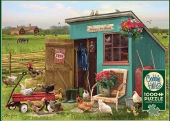 Puzzle O galinheiro feliz