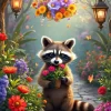 Puzzle O jardim secreto de Raccoon