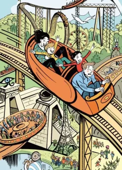 Puzzle O Mundo de Lucretia - Um Dia Inesquecível