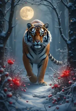 Puzzle O olho do tigre