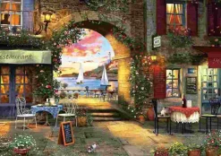 Puzzle O restaurante à beira-mar