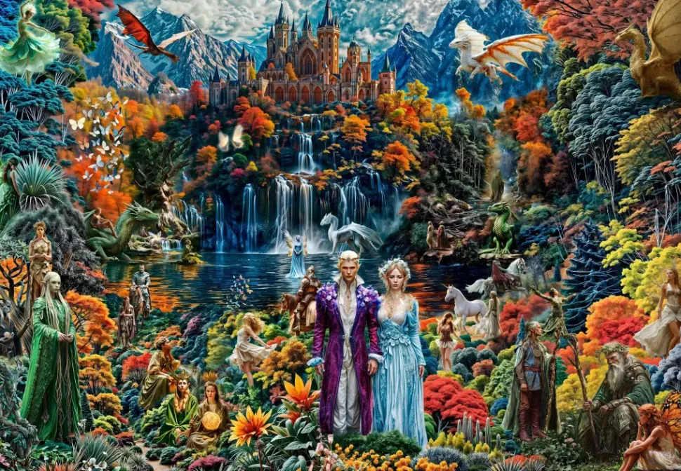 Puzzle O Vale dos Dragões