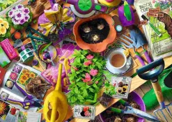 Puzzle Ordens no Jardim