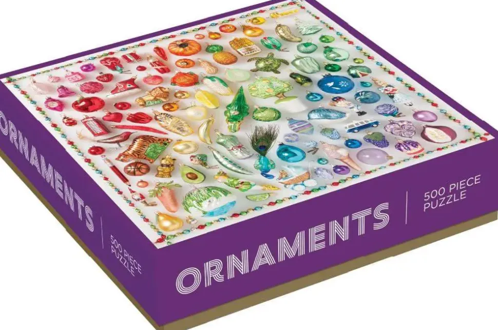 Puzzle Ornamentos de arco-íris