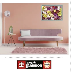 Puzzle Orquídea Colagem