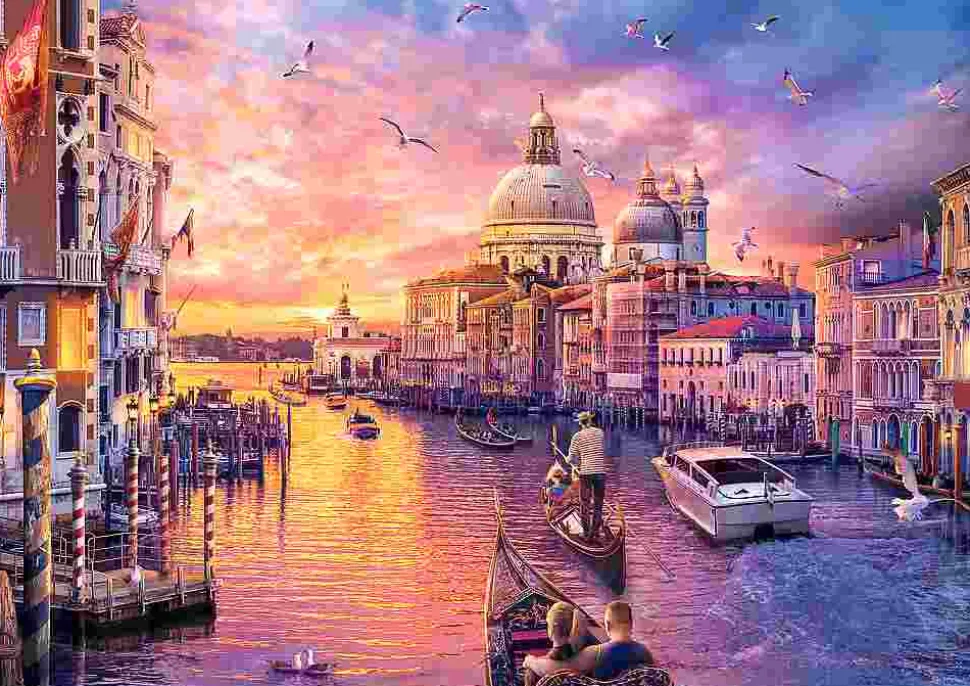 Puzzle Os encantos de Veneza
