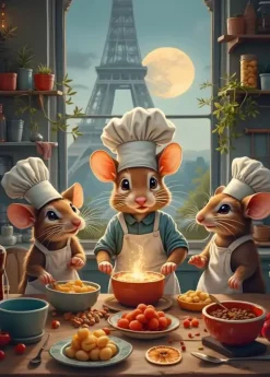 Puzzle Os pequenos chefes de Paris
