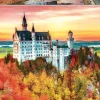 Puzzle Outono em Neuschwanstein / Alemanha