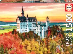 Puzzle Outono em Neuschwanstein / Alemanha